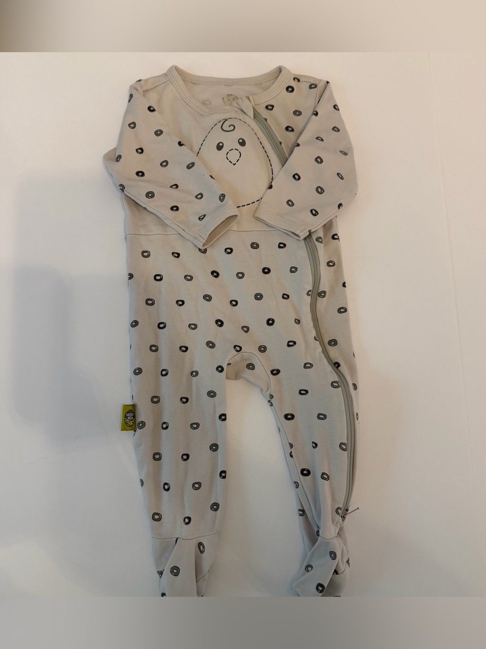 Nested Bean Zen One Classic Baby Pajama Sleep Sack Chick Print 6-12M Medium